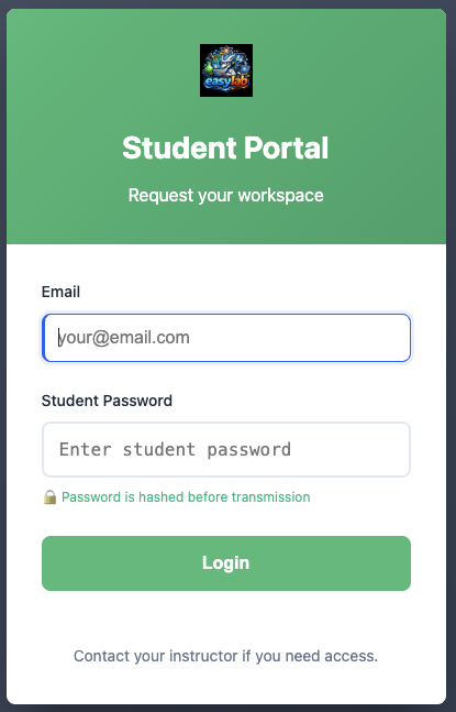Student Login